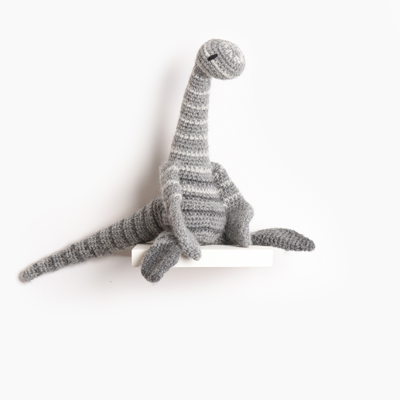 plesiosaur dinosaur crochet amigurumi project pattern kerry lord Edward's menagerie